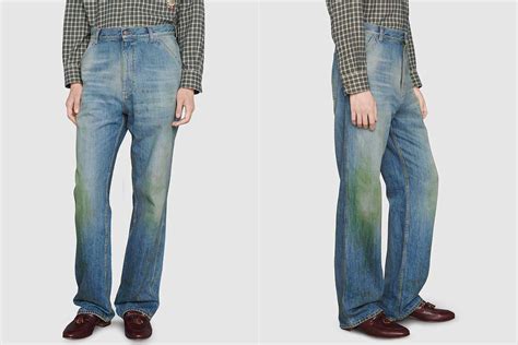 gucci grass stained pants|Gucci sells grass.